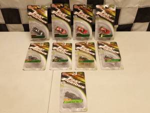 lot 376 image: Assorted  Racing Champions Fast And The Furious 164th Scale Die Cast Cars