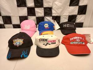 lot 380 image: Nascar Racing Adjustable HatsCaps