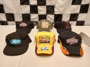 lot 383 image: Nascar Racing Adjustable HatsCaps