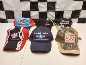 lot 387 image: Nascar Racing Adjustable HatsCaps