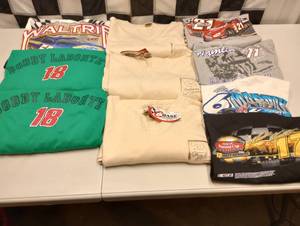 lot 407 image: (10) Assorted Nascar Shirts & Tee Shirts