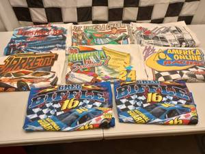 lot 412 image: Assorted Adult X- Large Nascar T-Shirts