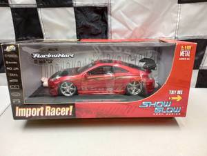 lot 431 image: Jada Toys Import Racer Toyota Celica 118th Scale Die Cast Car