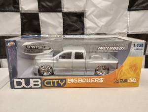 lot 432 image: Jada Toys Dub City Big Ballers Dodge Ram 118th Scale Die Cast Truck