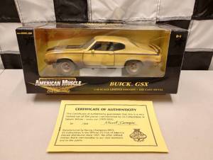 lot 436 image: Ertl Collectibles American Muscle Buick GSX 118th Scale Die Cast Car