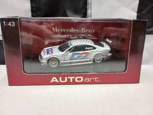 lot 454 image: Autoart Mercedes - Benz CLK DTM 143rd Scale Die Cast Car