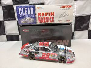 lot 476 image: Action Clear Kevin Harvick #29 GM Goodwrench Service Plus 124th Scale Die Cast Car