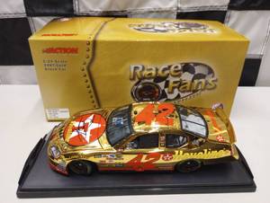 lot 527 image: Action Race Fans Jamie McMurray #42 Havoline  AUTOGRAPHED 124th Scale Die Cast Car