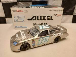 lot 533 image: Team Caliber Ryan Newman #12 Alltel Mobil1  AUTOGRAPHED 124th Scale Die Cast Car