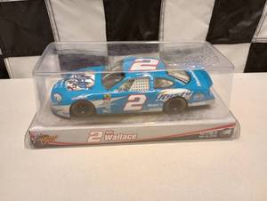 lot 534 image: Winners Circle Rusty Wallace #2 Mobil1  AUTOGRAPHED 124th Scale Die Cast Car