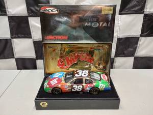 lot 575 image: Action Elite Metal Elliot Sadler #38 M&Ms  Hometown Edition 124th Scale Die Cast Car