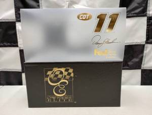 lot 580 image: Owners Elite Denny Hamlin #11 FedEx 124th Scale Die Cast Car