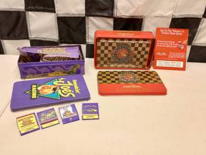 lot 682 image: Nascar Winston Cup & Smokin Joes Match Books In Tins