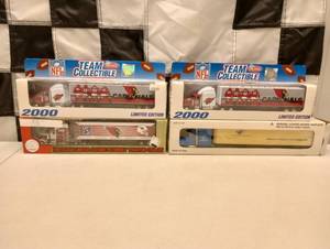 lot 706 image: Nascar NFL Team Collectible  Transporters