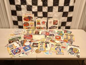 lot 738 image: Large Assortment Of  Nascar  Stickers