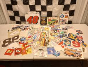 lot 742 image: Large Assortment Of  Nascar  Stickers
