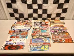 lot 747 image: Large Assortment Of  Nascar  Stickers