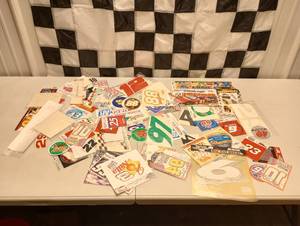 lot 749 image: Large Assortment Of  Nascar  Stickers