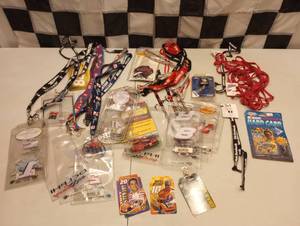 lot 752 image: Assorted Nascar Racinig Lanyards