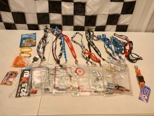 lot 753 image: Assorted Nascar Racinig Lanyards