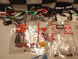 lot 754 image: Assorted Nascar Racinig Lanyards
