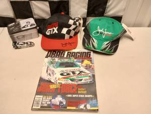 lot 757 image: Nascar John Force Racing Memorabilia