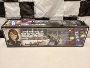 lot 765 image: Racing Champions Hilary Will  124th Scale Die Cast Top Fuel Dragster