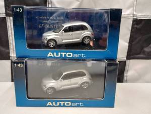 lot 844 image: Autoart Chrysler GT Cruiser 143rd Scale Die Cast Car