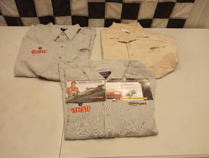 lot 974 image: (3) Fernandez Racing Race Used Shirts