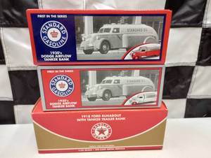 lot 997 image: (3) Ertl Die Cast Coin Banks