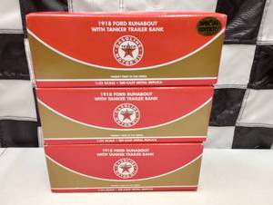 lot 1007 image: (3) Ertl Die Cast Coin Banks