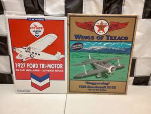 lot 1013 image: (2) Ertl Die Cast Planes Coin Banks