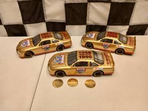 lot 1049 image: (3) 124 Scale Action Nascar 50th Anniverary