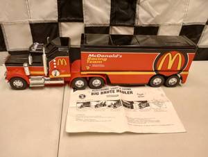 lot 1057 image: Buddy L Big Brute Hauler McDonalds Racing