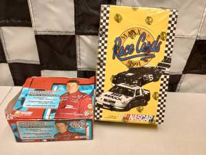 lot 1102 image: (2) Full Boxes Press Pass & Maxx Collector Card Unopned Packs