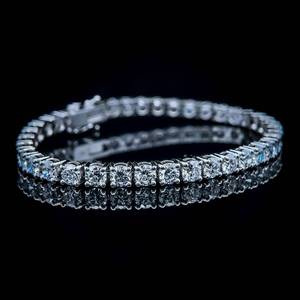 Brand New 12.50 Carat Diamond Tennis Bracelet in 14k White Gold - Classic Elegance $23,000 Retail VIDEO