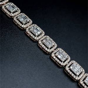 4.80 Carat Diamond Cushion Halo Link Tennis Bracelet in Rose Gold - Vintage Inspired Elegance $11,100 Retail VIDEO