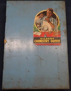 lot 19 image: VINTAGE CASE CHEMISTRY SET