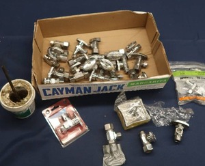 lot 60 image: VARIETY OF VALVES