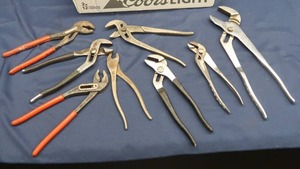 lot 72 image: VARIETY OF CHANNEL LOCKS