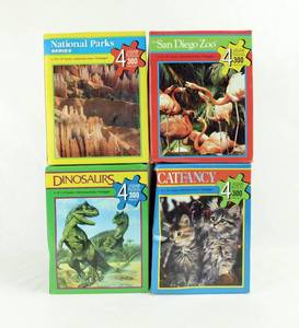 lot 23 image: Lot of 16 Vintage 1993 According to Hoyle 300 Piece Jigsaw Puzzles