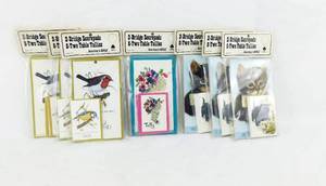 lot 52 image: Lot of 7 Vintage 1970s According to Hoyle Bridge Sets