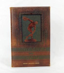 lot 62 image: 1944 Encyclopedia of Sports Leather Bound Book by Frank G Menke