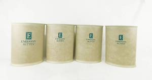 lot 111 image: Lot of 4 Vintage 1993 Embassy Suites Trash Containers