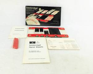 lot 133 image: Vintage 1976 Solobrigde Game
