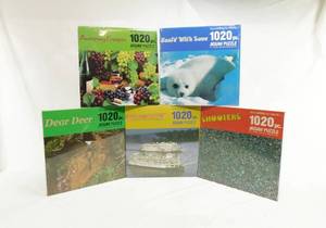 lot 140 image: Lot of 5 Vintage 1980s According to Hoyle 1020 Piece Jigsaw Puzzles