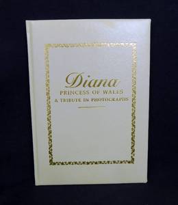 lot 2 image: 1997 Diana Princess of Wales A Tribute In Photographs by Michael OMara Leather Bound Book
