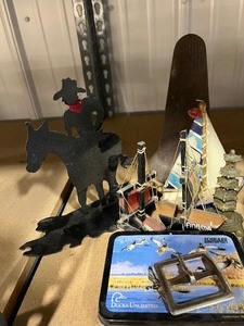 western art    Knife   candles    sail boats