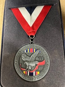 Home Towns Hero medal