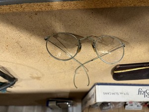 Vintage eye glasses 2pair with cases